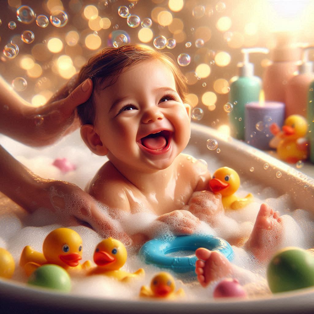 A Hora do Banho do Bebê: Por Que É Tão Importante?
