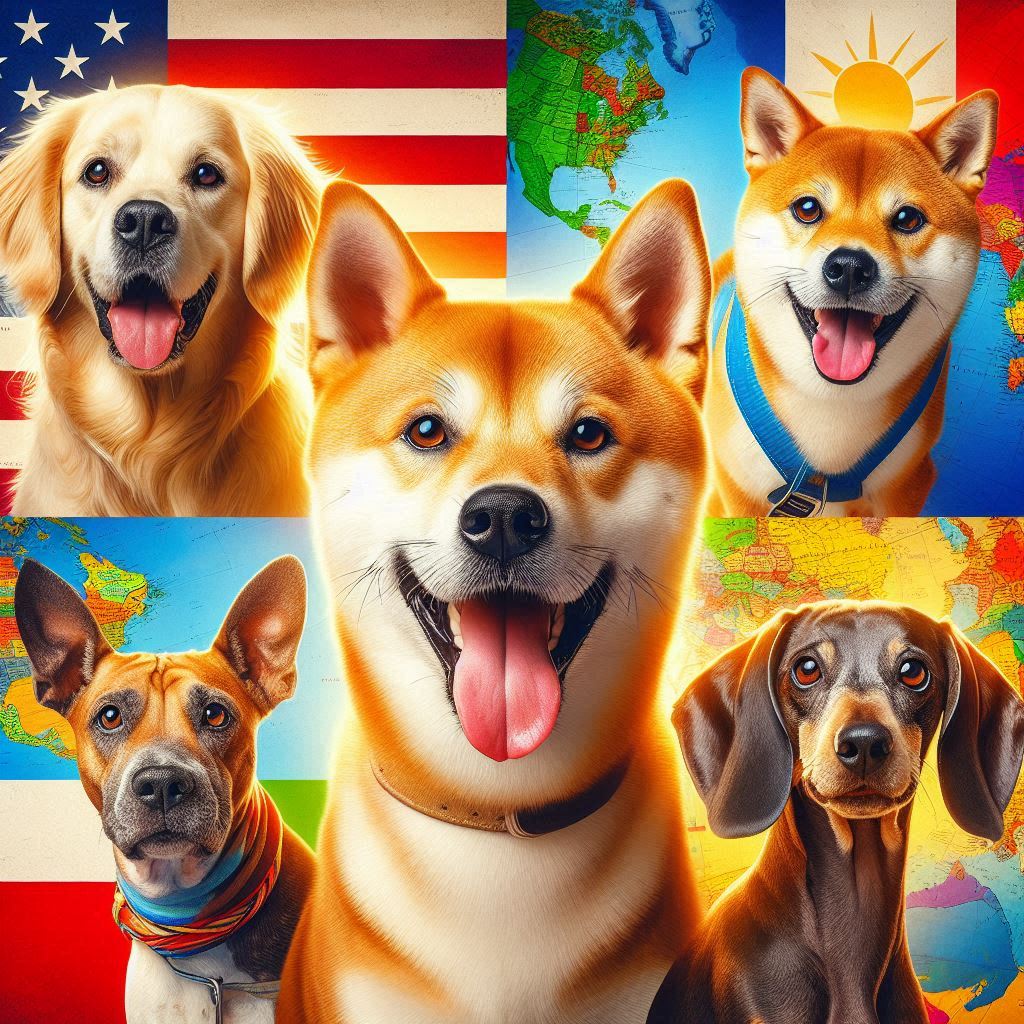 As Raças de Cães Mais Populares em Cada País