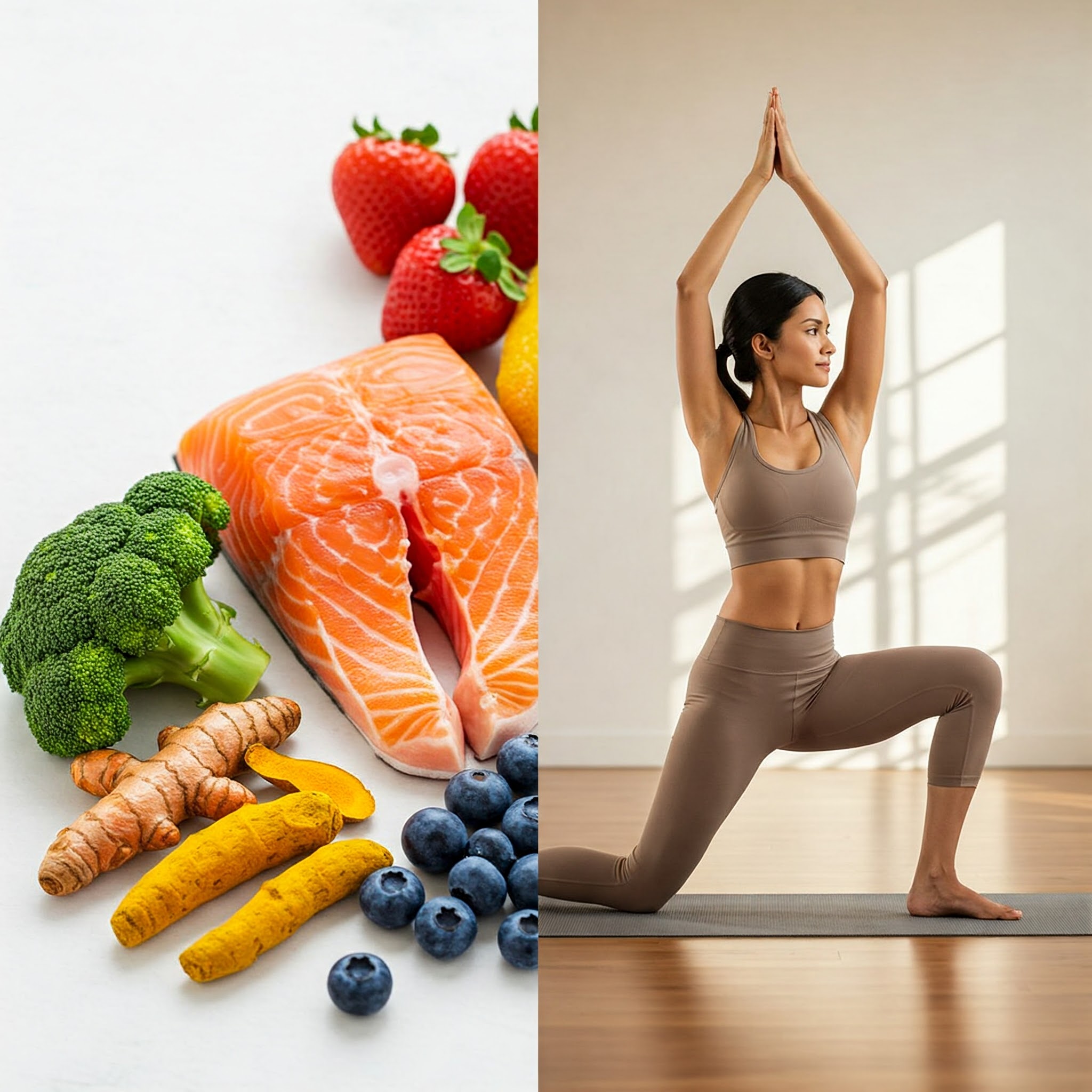 Seu Corpo Contra a Inflamação: Alimentos e Hábitos Que a Ciência Recomenda!