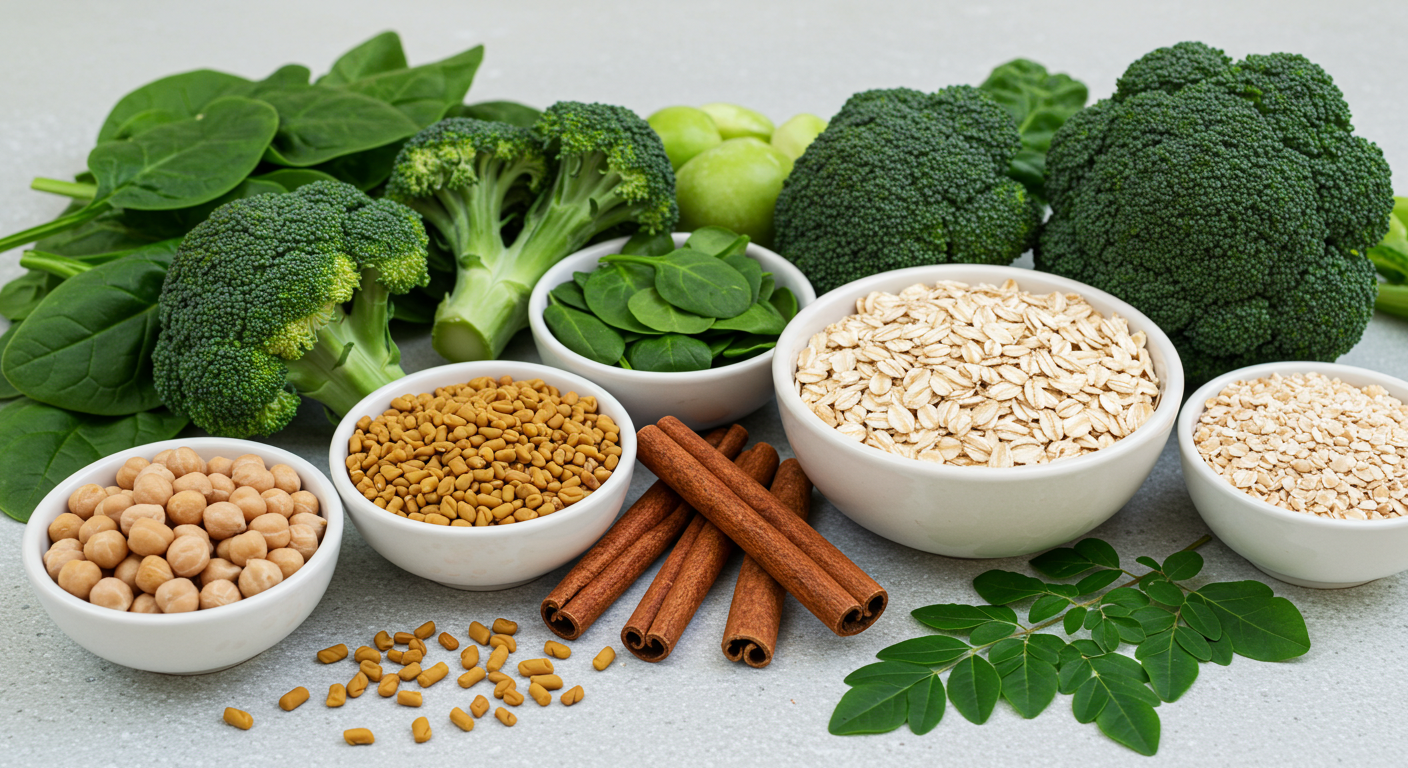 Alimentos e Ervas Medicinais: Aliados no Controle da Glicemia? Desvendando Usos e Cuidados!