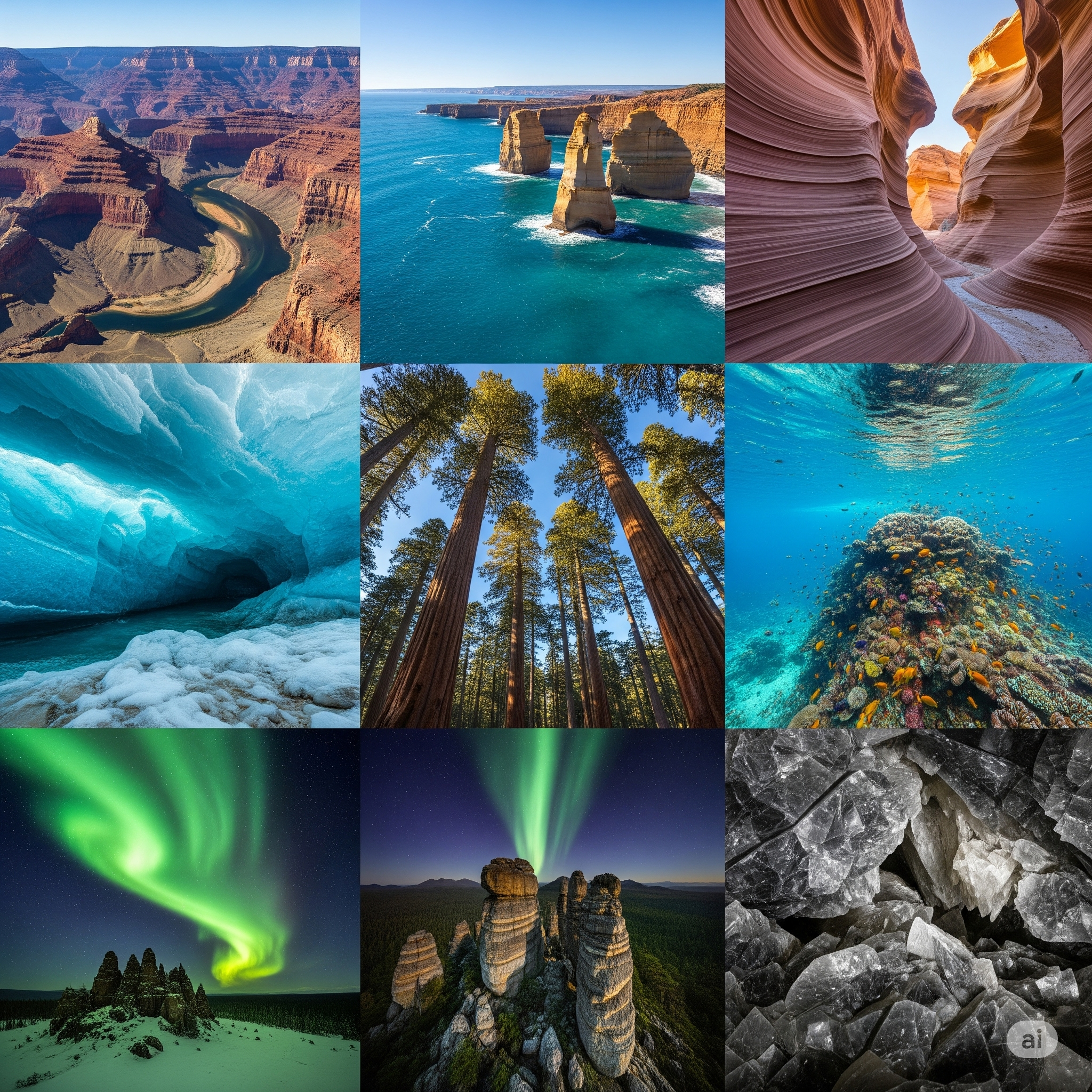 As Estruturas Naturais Mais Incríveis do Mundo: Obras-Primas da Natureza