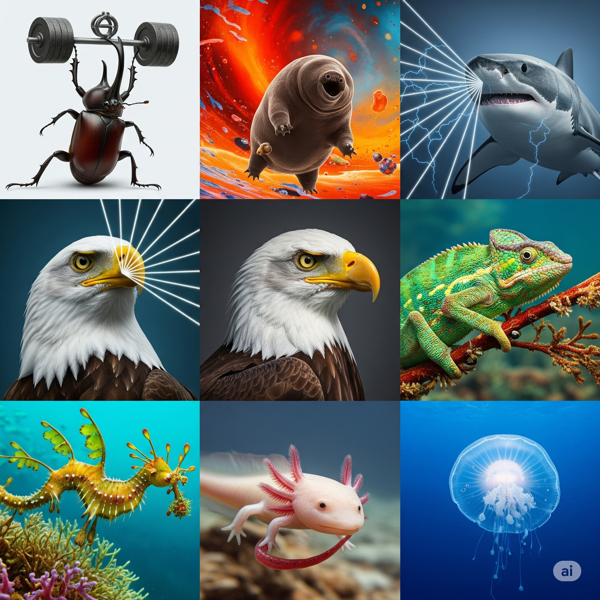 Animais com Habilidades Incríveis: Os Superpoderes do Reino Animal