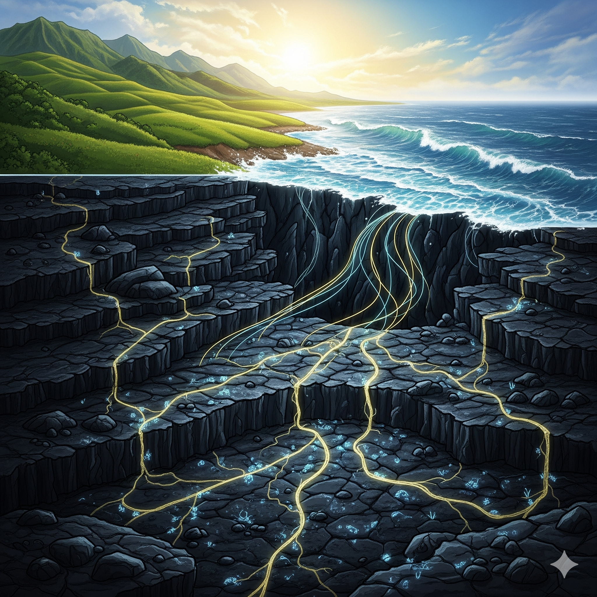 O Ecossistema Alienígena Sob Nossos Pés: A Vida que Prospera a Quilômetros de Profundidade Sem Luz Solar