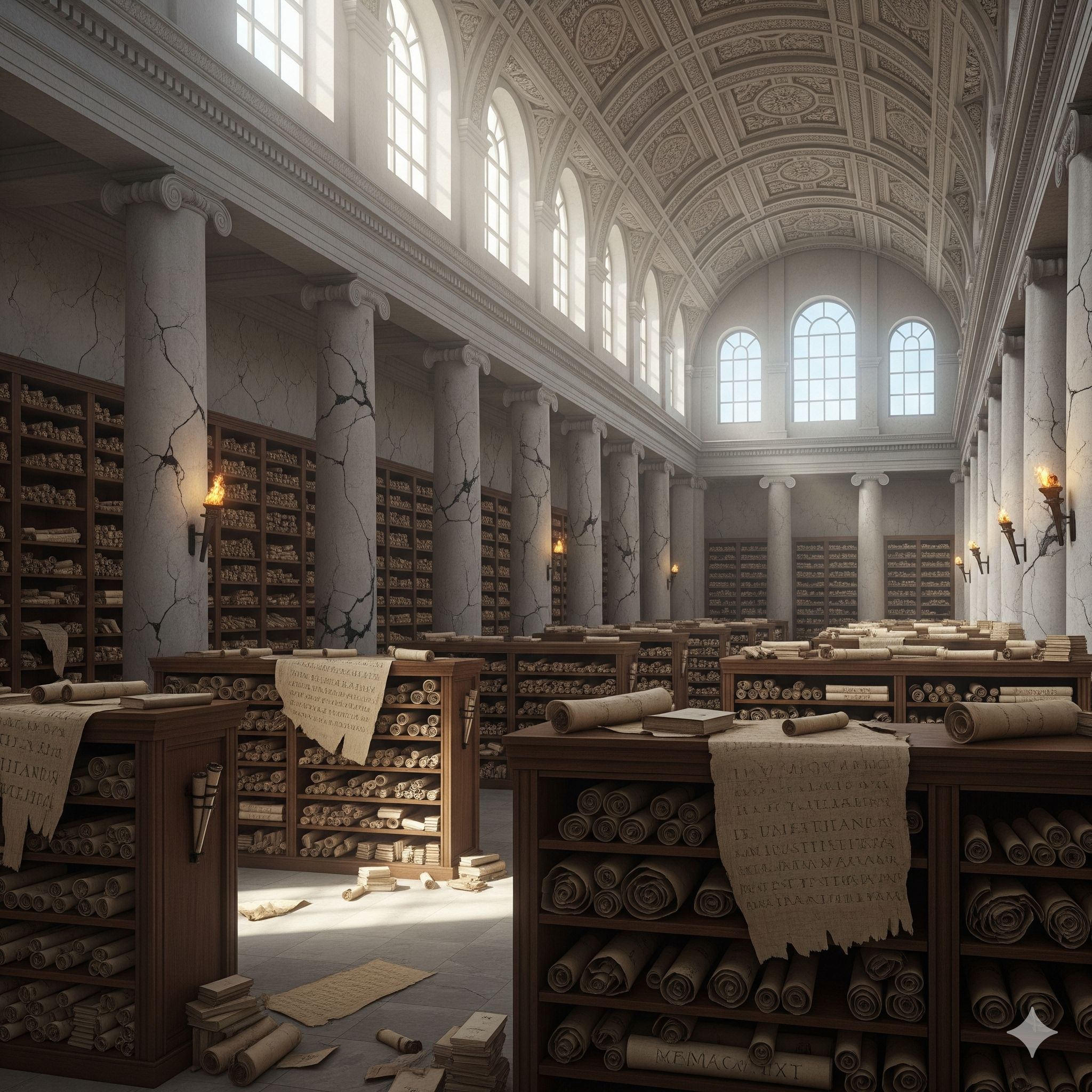 A Biblioteca Perdida de Alexandria: A Ciência e a História Separam o Mito da Realidade