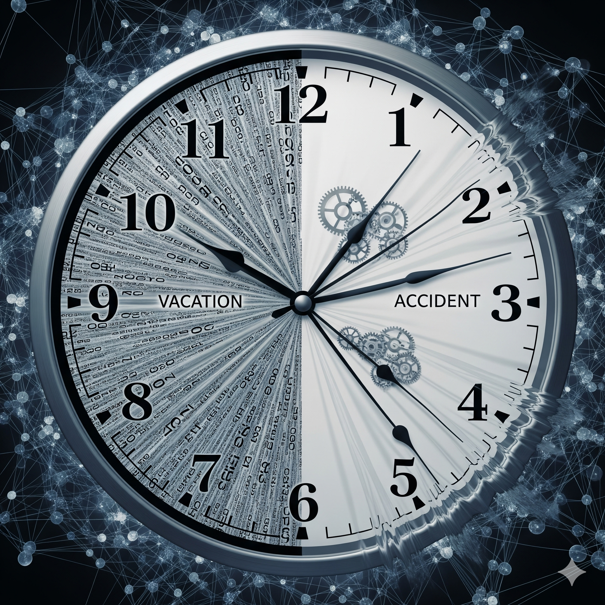 O Tempo Elástico: Por Que as Férias Passam Voando e os Acidentes Acontecem em Câmera Lenta?