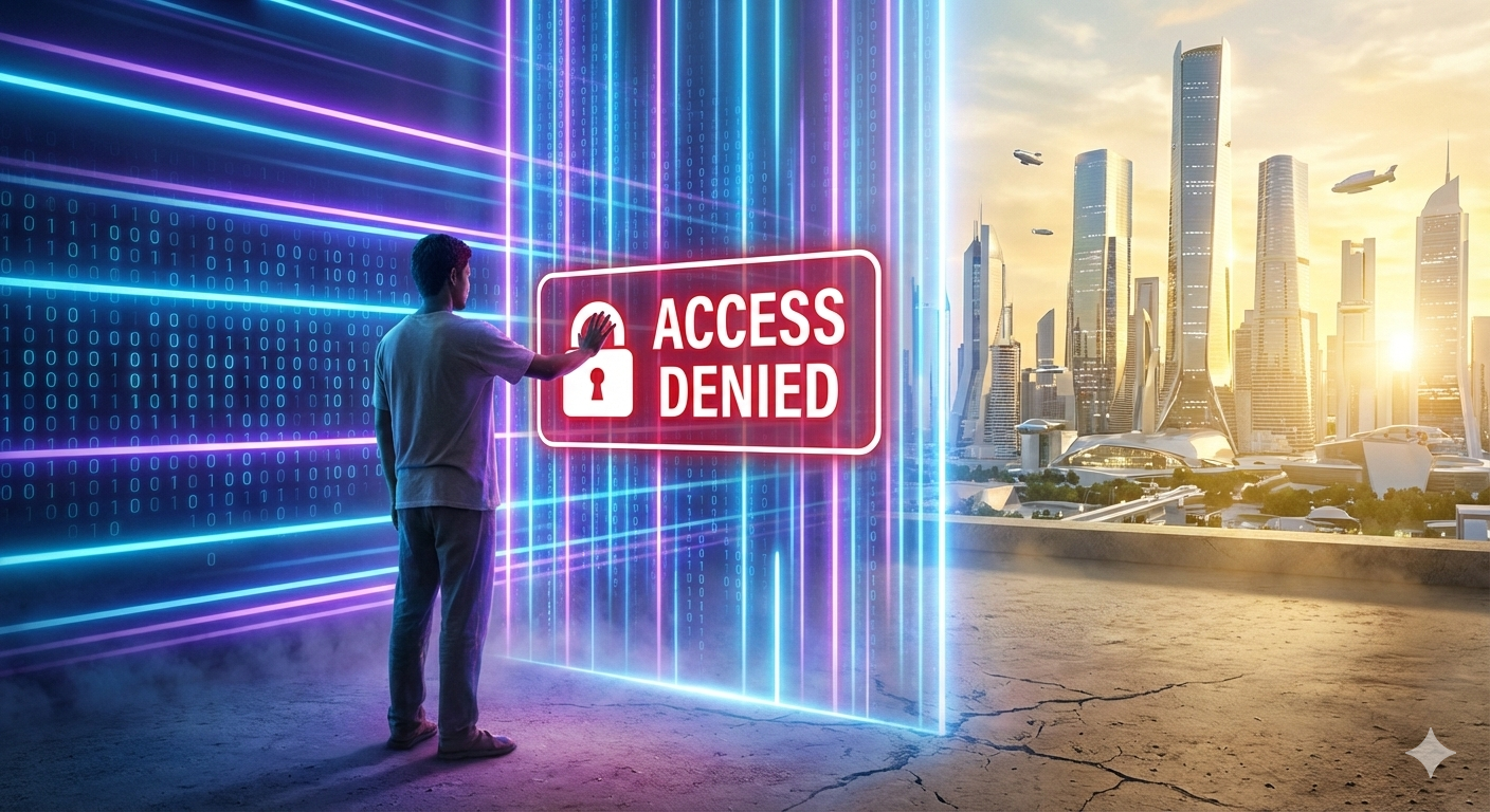 O Apartheid de IA: O Surgimento de uma Nova Classe de Excluídos Digitais