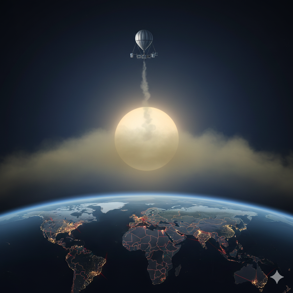 “Brincando de Deus”: A Era da Geoengenharia “Pirata” Começou e Startups Tentam Escurecer o Sol Sozinhas